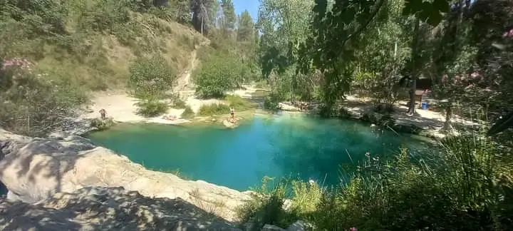 The serene and tranquil Pou de los caballos at Pou Clar Ontinyent