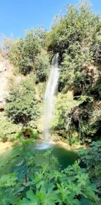 Los Chorredores waterfall in Navarrés Alicante