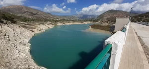 View of the Embalse Amadorio from the dam