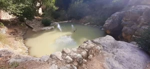 Fuente below the Molí de Baix on the Ruta del Agua Sella