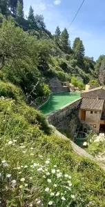 Ruta del Agua de Sella, mill with manmade pool