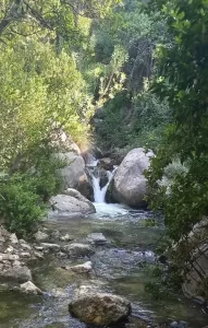 Waterfall on the Sella Ruta del Agua