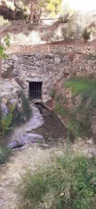 Font de l´Alcántera (natural spring) on the Ruta del Agua Sella hiking route