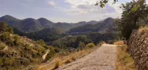 View from the Ruta de Agua Sella