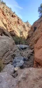 Los Algezares, Barranco de los ojos